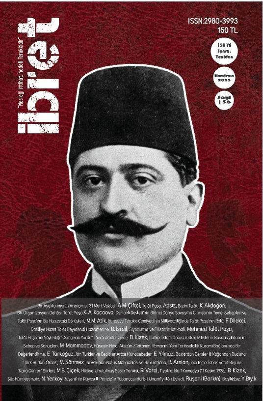 Talat Paşa Özel Sayısı